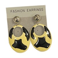 Fun Cow Ping Dangle Earrings