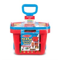 $40  Melissa & Doug Fill & Roll Grocery Toy
