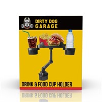 $9  DIRTY DOG Drink & Food Cup Holder