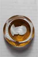 Baccarat Cameo paperweight