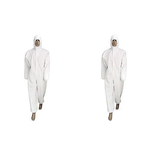 Disposable Isolation Coveralls - 2XL - 1 Count