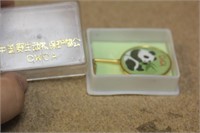 A Vintage Panda Pin