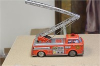 Metal Toy Fire Truck