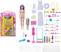 $50  Barbie - Color Reveal Tie Dye Fashion  2 Doll