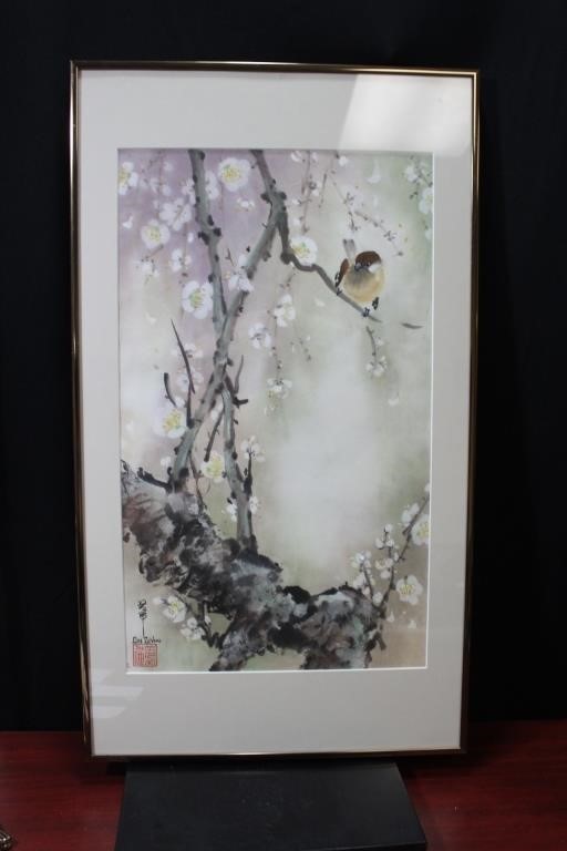 A Chinese Pastel/Watercolour