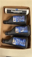 3 new GM gear lube and 1 GM silicone sealer