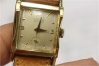 Gruen Gold Plated Deco Mechanical Watch