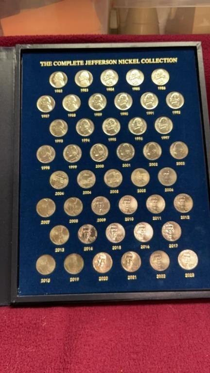 Complete Jefferson Nickel Collection