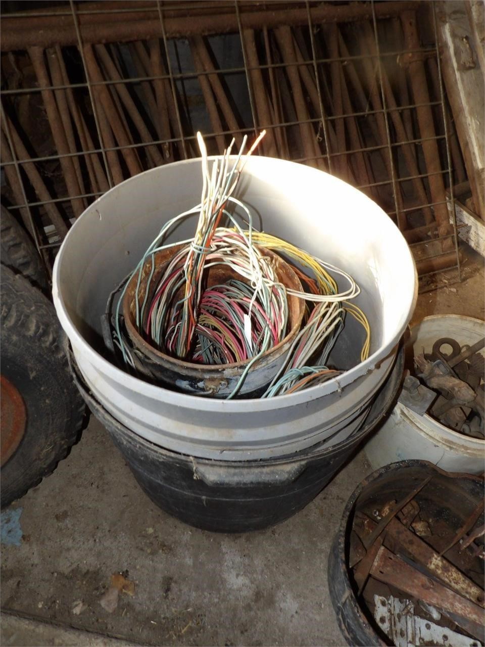 SCRAP WIRE AND BUCKETS