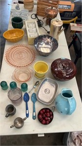 Group of Vintage Household Items