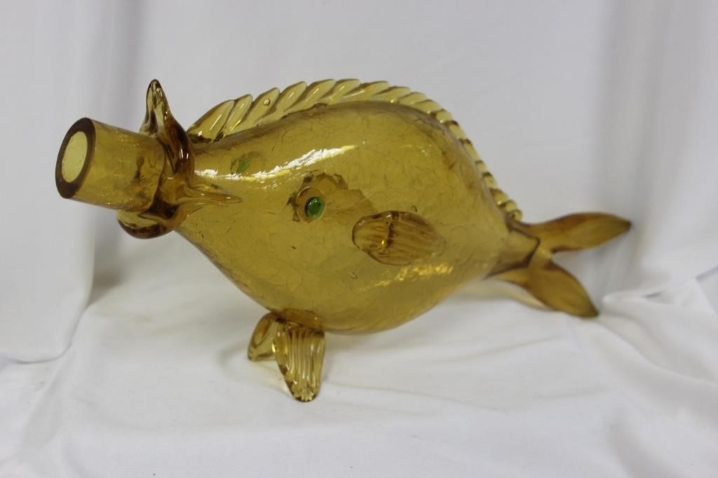 An Amber Glass Fish