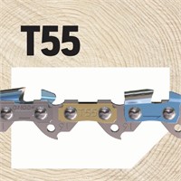 $20  Oregon T55 55 Link Chainsaw Chain  16-in