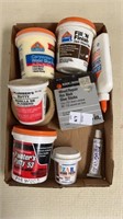 Lot of wood putty and glue