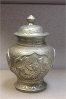 Signed Chinese Bronze Jar