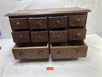 Antique Table Top Chest of Drawers