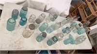 Large Group of Vintage Jars & Bottles