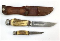 Vintage 2 Knife Edge Brand Germany Knife Set