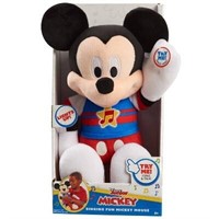 $17  Disney Junior Singing Fun Mickey Mouse Plush