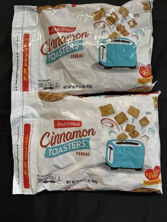 2 x Cinnamon Toasters- past bb date still good
