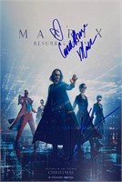 Autograph Signed 
Matrix Photo