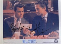 Autograph Signed 
Wall Street Photo