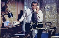 Autograph Signed 
James Bond 007 Photo