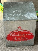 Vintage Southern Bell Galvanized Milk box