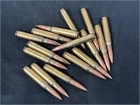 8X57 Mauser Military Rifle Ammo - 19 Rds