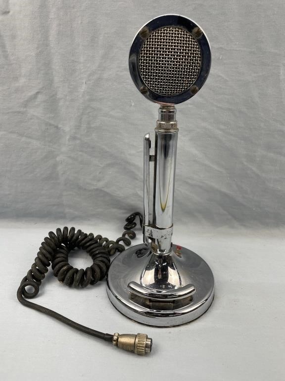 Vintage Astatic Silver Eagle Lollipop Microphone