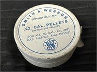 S&W .22 Cal Pellets in Tin