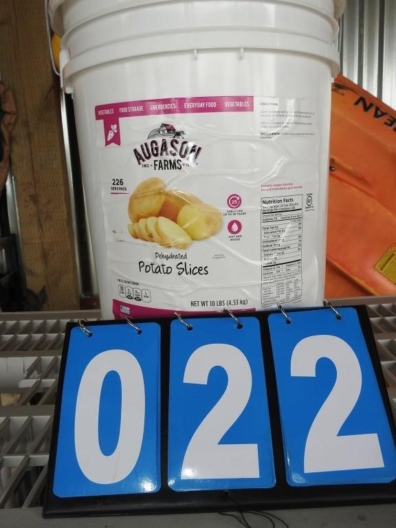 Augason Farms 10LB Potato Slices