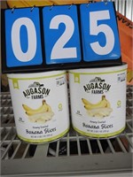 Augason Farms 2 LB Banana Slices x2