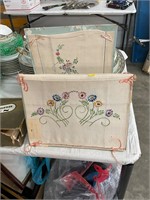 Antique Embroidered Linens