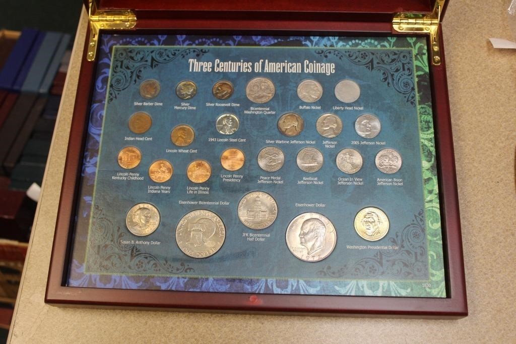Three Centuries of American Coinage