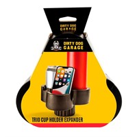 $10  DIRTY DOG Trio Cup Holder