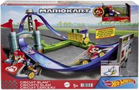 $33  Hot Wheels - MarioKart Circuit Slam Track Set