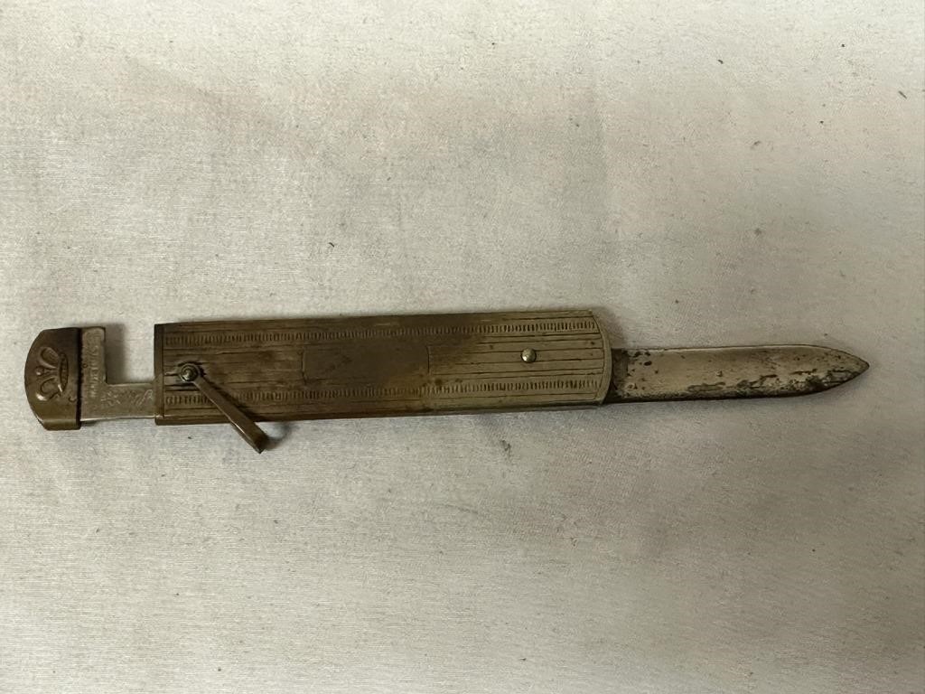 Antique Spring Activated Cigar Knife?