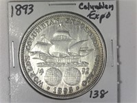 1893 Columbian Expo Half Dollar