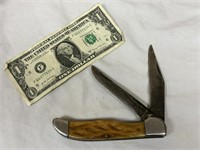 Large Vintage 2 Blade Pocket Knife