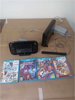 WII U CONSOLE AND GAMES TESTED AND WORKING