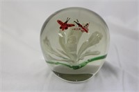 A Glass Paperweight