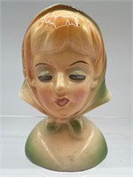Vintage mini head vase