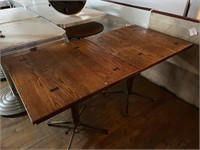 1 - Wood Top Dining Table