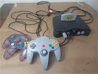 NINTENDO 64 CONSOLE WITH BANJO TOOIE GAME CARTRIDG