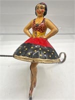 Marx twinkle toes ballerina tin toy