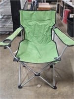 Green / Black Foldable Camping Chair