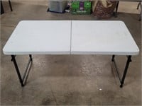 Lifetime - Foldable White Table