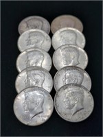 1964 Silver Kennedy Half Dollar 90% Silver,