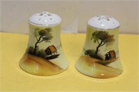 A Pair of Nippon Salt and Pepper Shakers