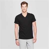 Goodfellow & Co. Men's LG V-Neck T-shirt, Black